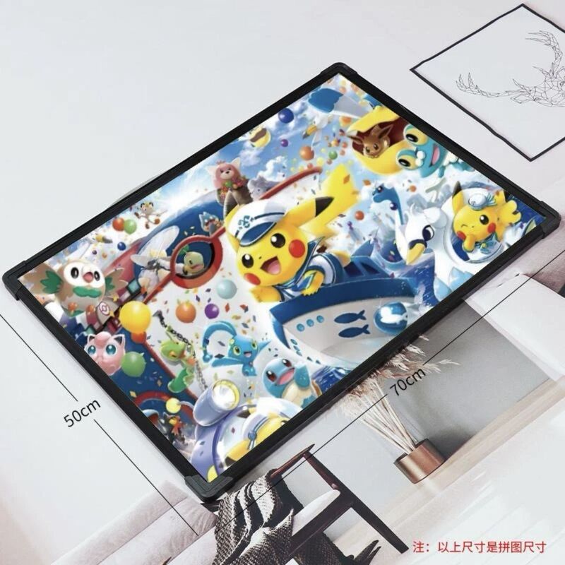 Puzzle Photo Frame 70X50, 1000-Piece Puzzle Frame, Special Puzzle Frame for Framing, 520-Piece Complete Assembly