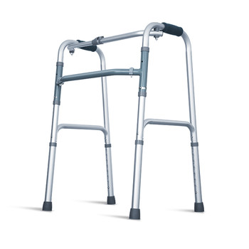 Aluminum alloy walker is lightweight, load-bearing and highly adjustable