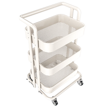 Best helper trolley storage rack kitchen floor bathroom mobile multi-layer baby bedroom snack storage storage rack