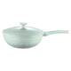 Carrot fluorine-free coating non-stick wok household poly oil pan gas induction cooker titanium wok wok deepening