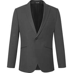 Lilang official suit jacket business format's dark gray men's suit top