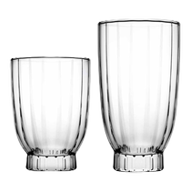 (Self-operated) Pasha Paqi imported glass transparent mixing cup drinking cup juice milk tea cup