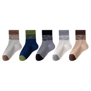 100% cotton type a children's socks autumn and winter boneless socks
