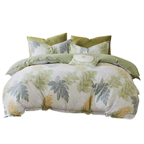Mercury Home Textiles Cotton Four-piece Set 100% Cotton Set Floral Print Quilt Cover Sheets Home Bedding 24 New Products