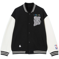 Jack Jones Mens 2024 Autumn Jacket NBA Joint Nets Sports Baseball Uniform Jacket Jacket Men