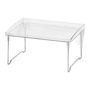 Desktop shelf household transparent ins folding