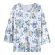 Ab underwear spring and summer round neck home clothes for middle-aged and elderly mothers