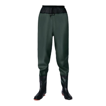 24 Pantalon nouveau et pantalon imperméable avec des chaussures de pluie et des poissons tout-corps pantalon super léger à la mer