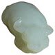 Wang Shizhai Jewelry/Xinjiang Hotan Jade White Jade Zodiac Ox Turns the World Pendant Pendant Whiteness Good Run H159