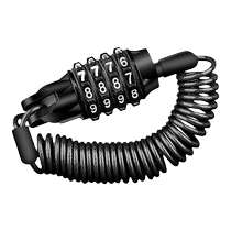 Electric vehicle anti-theft helmet lock small password lock motorcycle mini cable wire lock portable and practical small lock