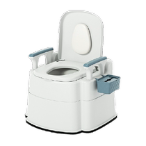 Movable elderly toilet simple household indoor toilet portable toilet chair single pack
