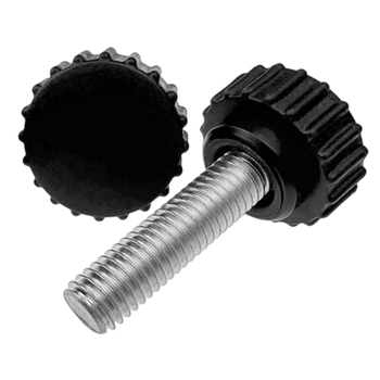 Six-star handle hand screw adjustable knob mechanical