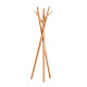 Nordic creative beech wood coat rack floor-standing and does not take up space