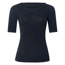 Danbaoluo brand dance tops ballroom dance waltz womens 2024 new summer modern dance practice clothes