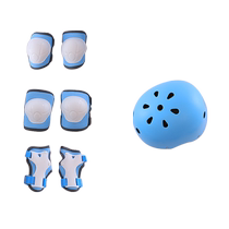 Feile riding childrens helmet boy balance car scooter protective gear six-piece set female baby sports protective suit