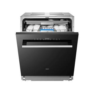 老板17套洗碗机嵌入式热风烘干全自动家用B66洗碗机热风烘干