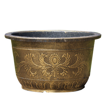 ຫມໍ້ດອກໄມ້ຂະຫນາດໃຫຍ່ພິເສດ resin thickened imitation ceramic ທາດເຫຼັກຕົ້ນໄມ້ດອກ pot ຕົ້ນໄມ້ຫມາກໄມ້ຂະຫນາດໃຫຍ່ພິເສດ terrarium ຫມໍ້ດອກຕົ້ນໄມ້