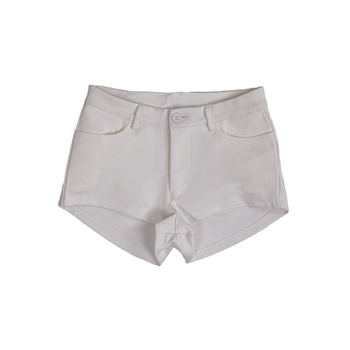 ເດັກຍິງຮ້ອນ pad pelvic ບາດເຈັບແລະ pants ສັ້ນແອວສັ້ນໃກ້ຊິດສໍາລັບແມ່ຍິງ