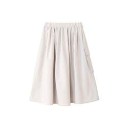 ສິ້ນຝ້າຍລຸງເດັກຍິງ Workwear Skirt Summer ແຫ້ງໄວ Sunscreen A-Line Skirt ສິ້ນກະໂປງທີ່ມີນ້ໍາຫນັກເບົາ