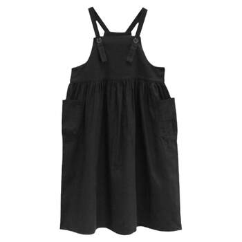 ເດັກນ້ອຍສູງ suspender dress ເດັກຍິງ summer ໃຫມ່ຄົນອັບເດດ: ວິທະຍາໄລແບບ suspender skirt striped vest ຍາວ skirt