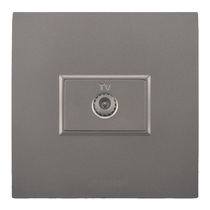 TV panel of TV TV panel with TV - shaped electrical 86 - type wall - mounted two - bit cable socket panel