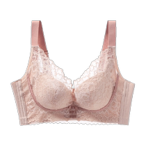 Fenton underwear womens anti-sagging soft steel ring push-up bra sexy lace thin breathable side breast bra