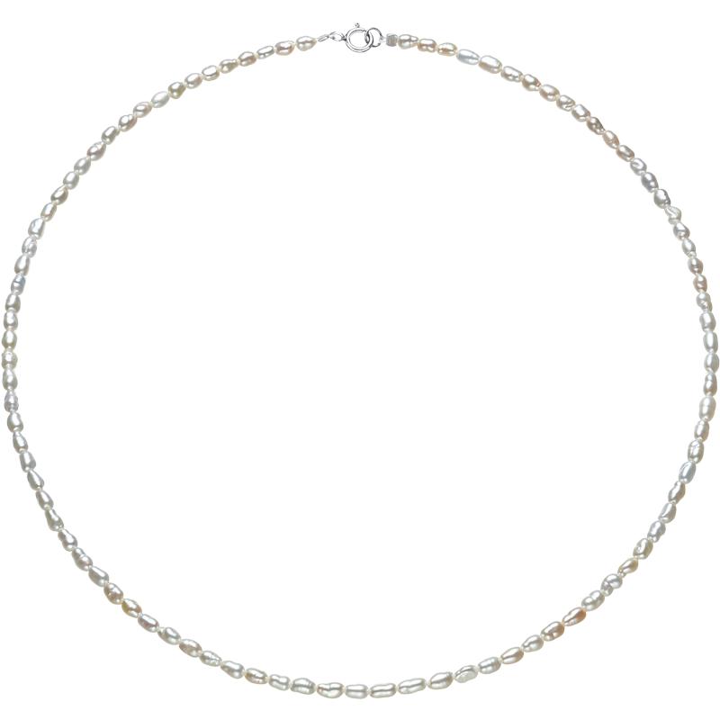 Yue Gong 2-3mm ultra-fine freshwater pearl necklace bracelet