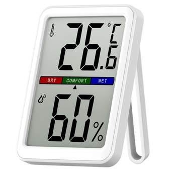 High-precision temperature and humidity meter for indoor indoor baby room wall-mounted precision electronic temperature meter for dry humidity meter