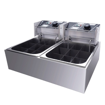 Oden cooking machine commercial stall electric fryer noodle cooker 9 palaces 18 grids spicy hotpot skewers thickened frying pan French fries