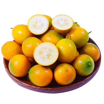 Guangxi crispy kumquats 10 rongan small kumquats seasonal fresh fruit rock candy hearts 5 jin jin is equal to 0.5 kg full box of tangerines picked in guilin