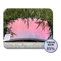 (Free installation) Rose Ghost Optical Magic Color Film Solar Film Aurora Anti-UV Front Block Explosion-proof Film