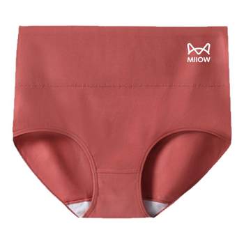 Cat man pure cotton underwear for women high waist cotton antibacterial crotch