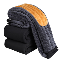 Winter daddy cotton trousers for middle-aged and elderly people to wear as outerwear thickened velvet trousers for men thickened northeastern warm windproof knee pads for the elderly winter clothing