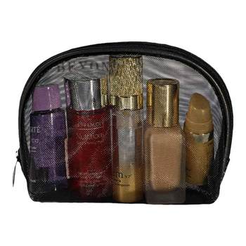 Mini mesh lipstick air cushion storage bag portable travel super large capacity high-end toiletries for women shell bag