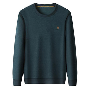 Luo meng spring and autumn round neck men's sweatshirt bottoming shirt