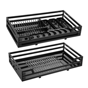 Drawer kitchen cabinet drawer style fengyisu double-layer