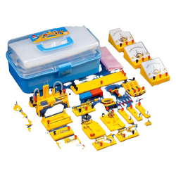 Deli Junior High School Physics Experiment Equipment Complete Set of Electrical Experiment Box Electromagnetism Circuits for Grades 2, 3, 8, and 9 Optical Mechanics High School Entrance Exam Student Edition Electronic Experiment Kit