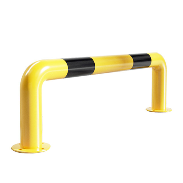 Customized thickened U-shaped steel pipe anti-collision guardrail and vehicle stopper