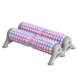 Foam Roller for Muscle Relaxation and Slimming Legs, Professional Roller with Double Suction Cups, Foam Roller for Back and Leg Massage