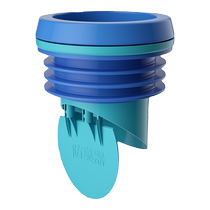 Toilet flange sealing ring check valve anti-reflection anti-odor thickened anti-leakage rubber ring toilet accessories universal artifact