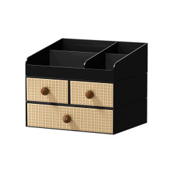 Cosmetics Storage Box Desktop High-End Dressing Table Skin Care Products Lipstick Drawer Storage Rack Large Capacity Organizing Box