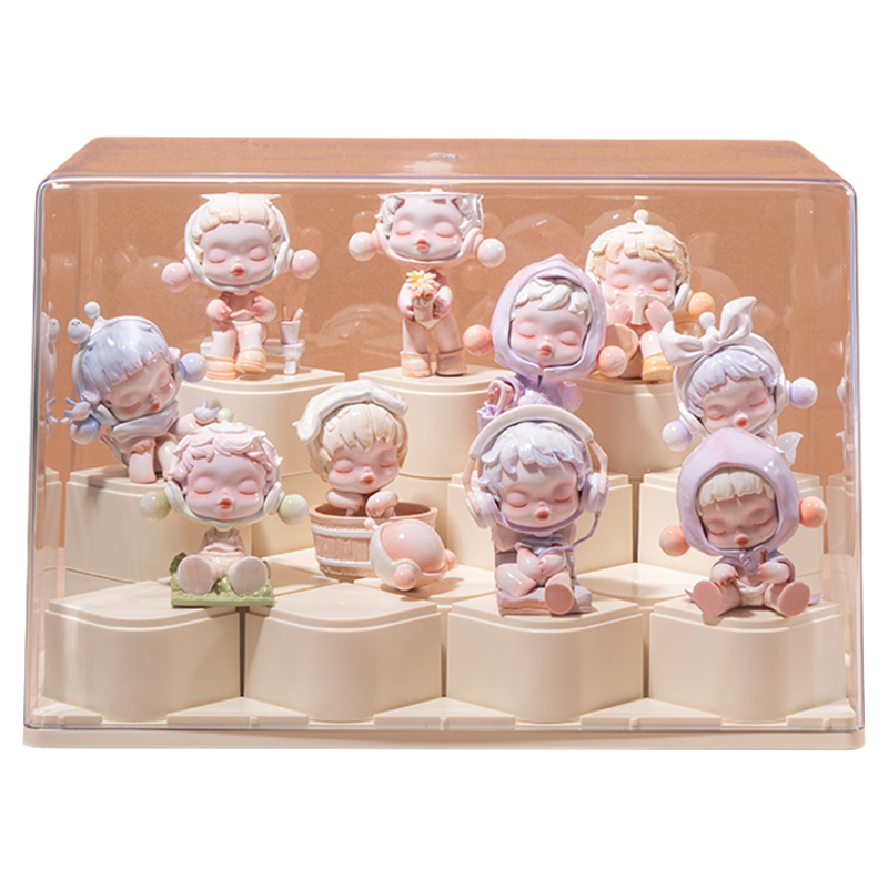Deli HD transparent figure storage box