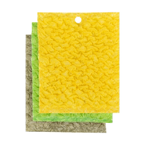 (Self-operated) Home Story Japanese double-sided corrugated household multi-functional scouring wipe for easy and powerful cleaning and degreasing