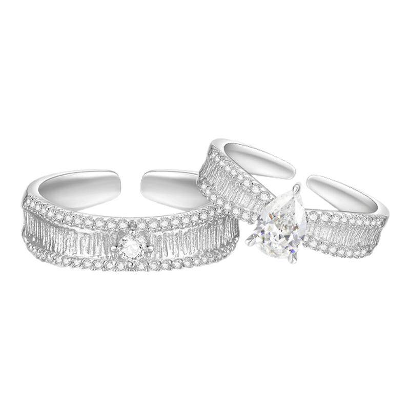 Zhou Taisheng DC's Brilliant Love Couple's Ring