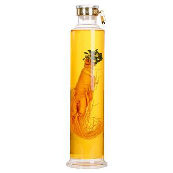 No leakage when inverted, high-end thickened wine bottle specially designed for soaking wine