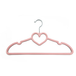 Love flocking seamless clothes hanger house adult anti-slip organizer storage wardrobe rack ເຄື່ອງນຸ່ງຫົ່ມພິເສດສະຫນັບສະຫນູນ hanger ເຄື່ອງນຸ່ງຫົ່ມ