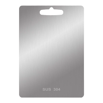 Thickened 304 stainless steel cutting board antibacterial and mildew-proof household double-sided cutting board large rolling panel 1310