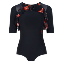 Danbaolo waltz dance top with built-in bra pad 2024 new womens tango dance clothing womens dance clothing
