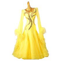 Modern dance competition dress new high-end ballroom dance swing dress ballroom dance performance dress social dance waltz