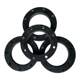 Insulated oil-resistant buty-clear rubber shock absorbing pad EPDM ethylene ternary fluoro-rubber neoprene silicone gasket processing and customization